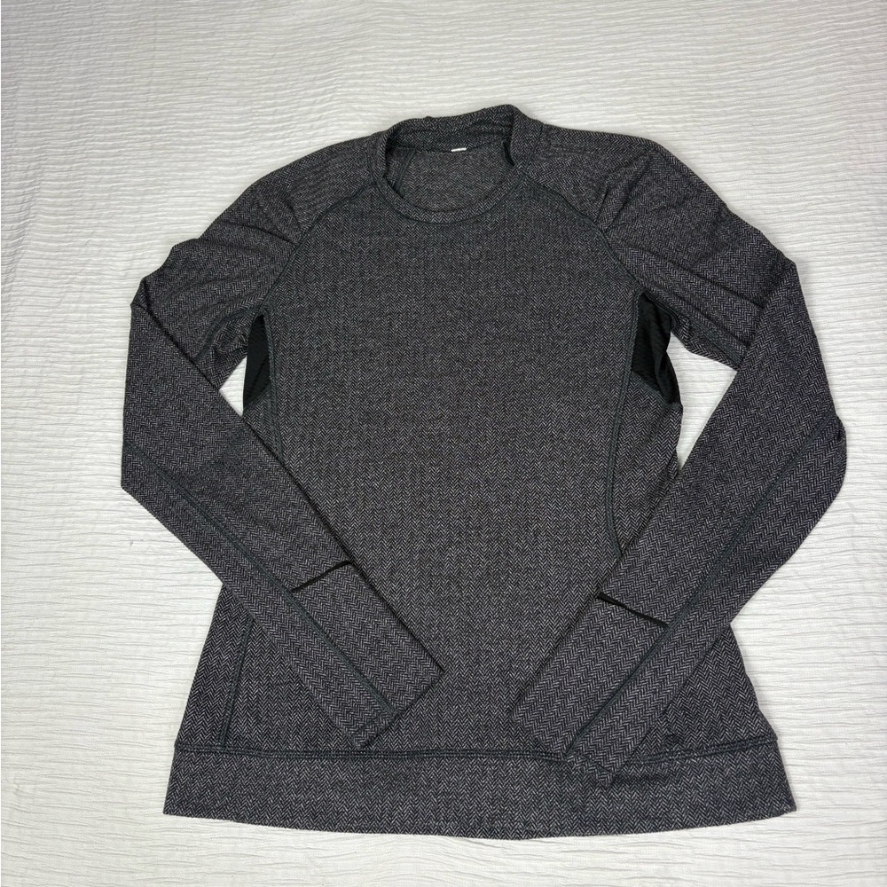 lululemon athletica Charcoal Long Sleeve Top - Picture 9 of 9